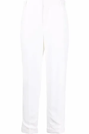 Balmain Pantalon droit à coupe courte