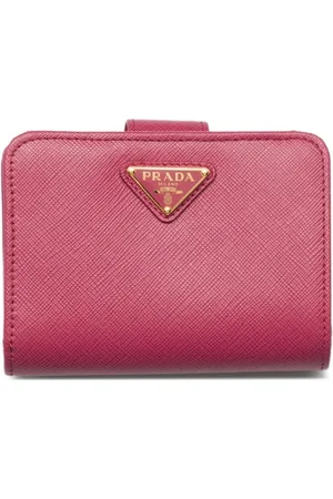 Prada Petit portefeuille en cuir Saffiano