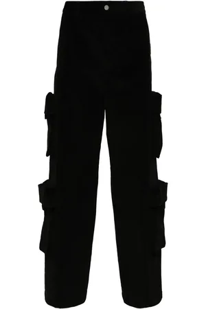 AMIRI Pantalon en velours côtelé à poches cargo