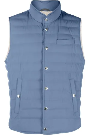 Brunello Cucinelli Gilet à design matelassé