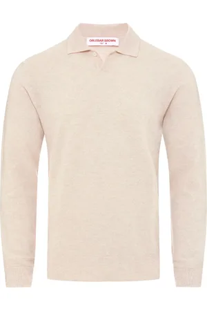 Orlebar Brown Polo Bruno à manches longues