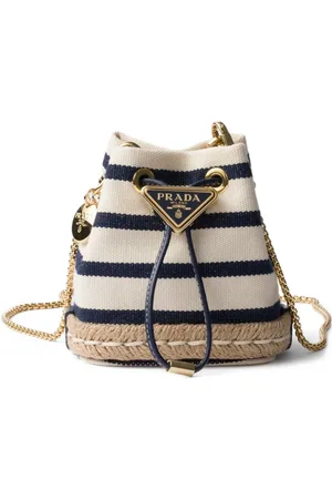Prada Sac seau à rayures