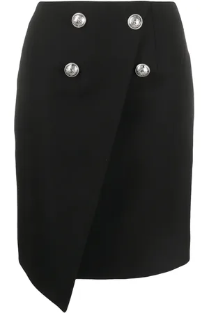 Balmain Minijupe boutonnée devant