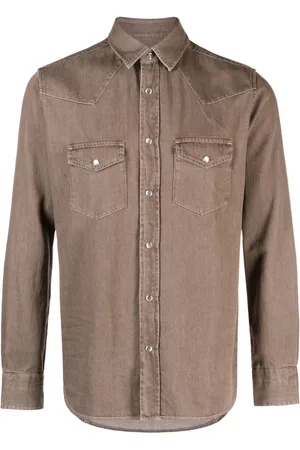 Tom Ford Chemise en jean à manches longues