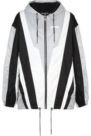 Balmain Veste à patch logo