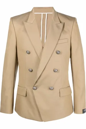 Balmain Blazer croisé à revers pointus