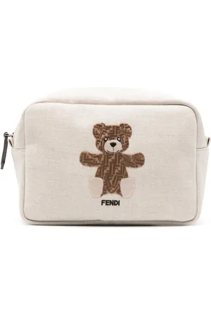 Fendi Trousse de toilette à motif ourson