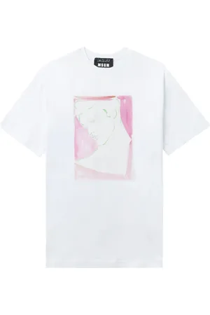 Msgm T-shirt à imprimé graphique