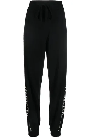 Moncler Pantalon de jogging à bande logo