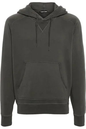 Tom Ford Hoodie en coton à lien de resserrage