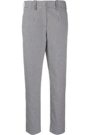 Balmain Pantalon à motif pied-de-poule