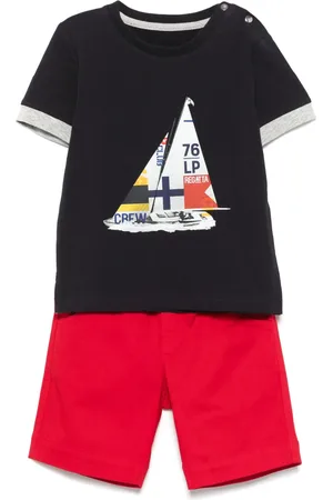 Lapin House Ensemble haut-short en gabardine