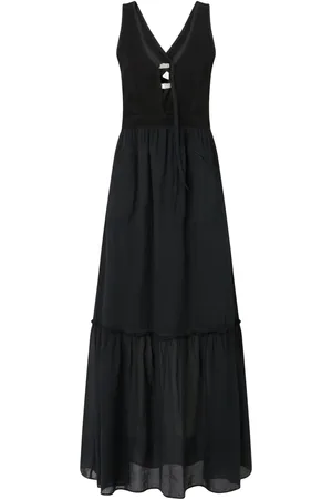 Pinko Robe longue à détail de boucle