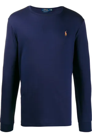 Ralph Lauren T-shirt manches-longues à logo brodé