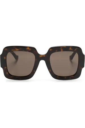 Gucci Lunettes de soleil à monture carrée