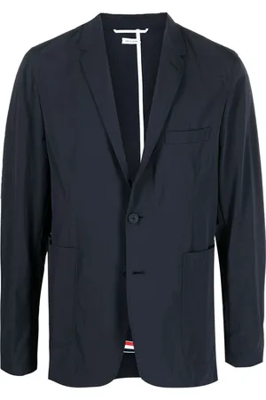 Thom Browne Blazer droit à détail tricolore