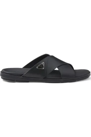 Prada Sandales à brides croisées