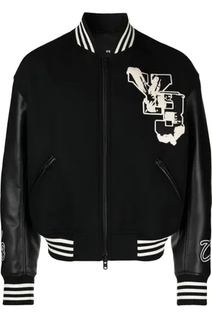 Y-3 Veste bomber Varsity à fermeture zippée