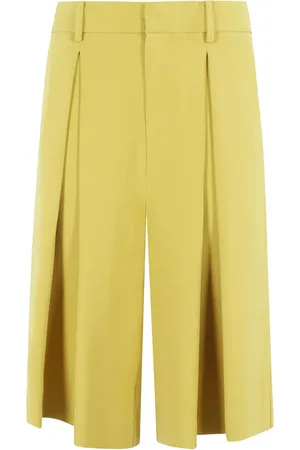 Isabelle Blanche Short à design plissé