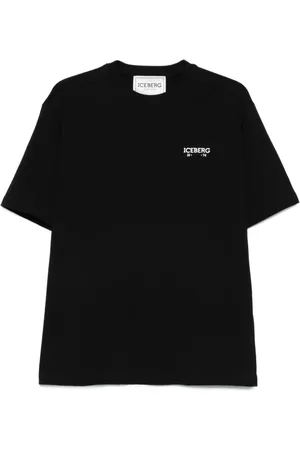 Tシャツ・カットソー ICE B ICEBERG Men T Shirts F014 63279000 Black ICEBERG(アイスバーグ) Tシャツ・カットソー(メンズ) - 海外通販