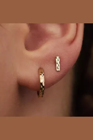 Isabel Bernard Bijouterie, Rivoli Laura 14 karat stud ear studs en