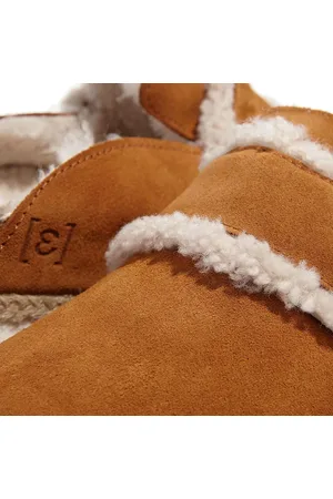 Espadrij l´originale Mules & Slides, Cloq Velour Teddy Luxe en