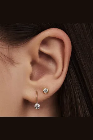 Isabel Bernard Bijouterie, Rivoli Elise 14 karat drop earrings en