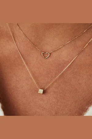 Isabel Bernard Bijouterie, Belleville Amore 14 Karat Collier With Heart en