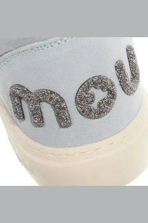 Mou Bottes & Bottines, Eskimo Sneak Bold Glitter Logo en