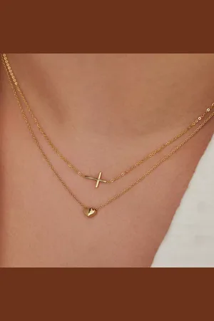 BELORO Bijouterie, Della Spiga Donatella 9 karat necklace with cross en