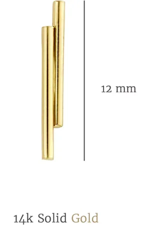Isabel Bernard Bijouterie, Le Marais Barbã¨S 14 Karat Ear Studs With Rods en