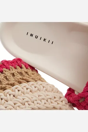 INUIKII Mules & Slides, Loose Knitted en