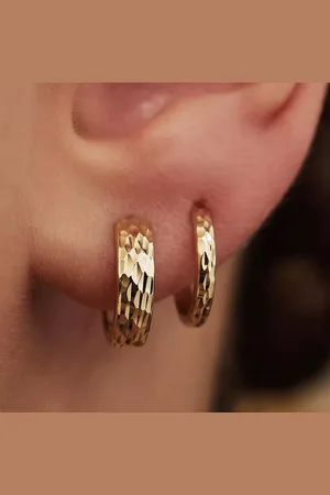 Isabel Bernard Bijouterie, Rivoli Laura 14 karat hoop earrings en