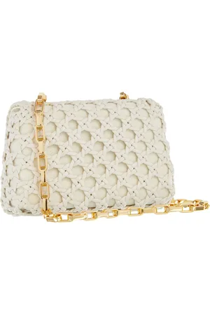Self-Portrait Sacs bandoulière, Woven Leather Micro Bag en