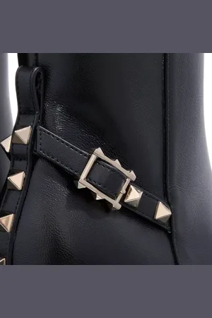 VALENTINO GARAVANI Bottes & Bottines, Nappa Leather Rockstud Ankle Boots en