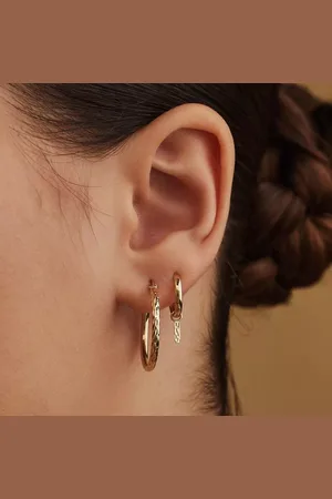 Isabel Bernard Bijouterie, Rivoli Laura 14 karat hoop earrings en