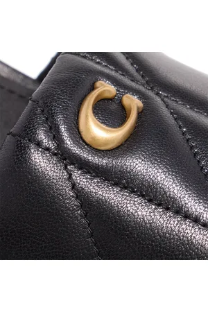 Coach Sandales, Emma Quilted Leather Wedge en