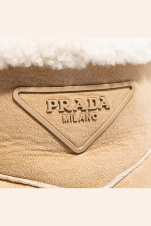 Prada Bottes & Bottines, Blow Shearling Boot en