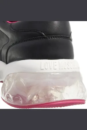 Moschino Sneakers, Crystal Love Sneakers Donna en
