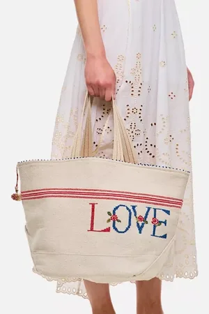 PÉRO Sacs à main, Canvas Handbag en