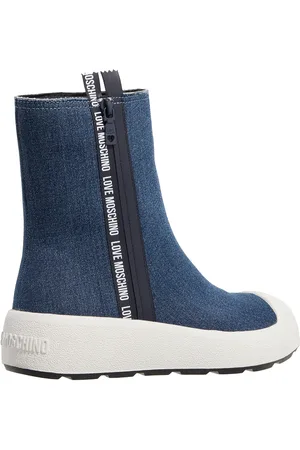 Moschino Bottes & Bottines, Race Love Sneakers Donna en