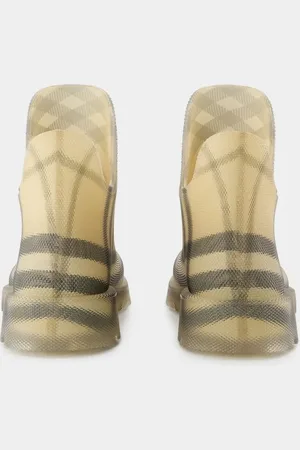 Burberry Bottes & Bottines, Marsh Low Check en