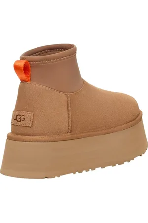 UGG Bottes & Bottines, Dames Classic Mini Dipper Chestnut en