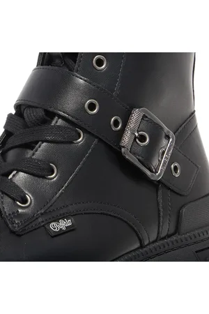 Buffalo Bottes & Bottines, Fusion Lace Up Biker en