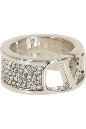 VALENTINO GARAVANI Bijouterie, Vlogo Signature Strass Ring en