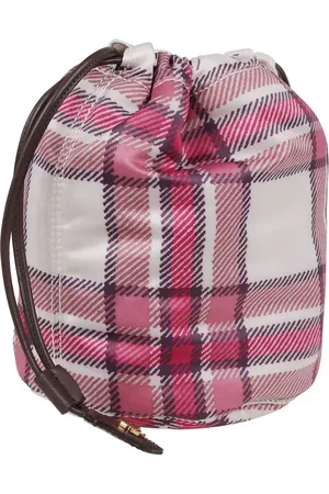 Etro Sacs bandoulière, Leather Check Motif Pouch en