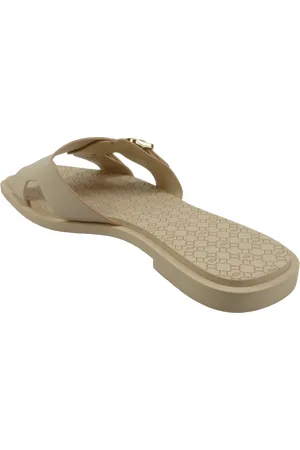 santoni Sandales, Sandalo slide con doppia fibbia en