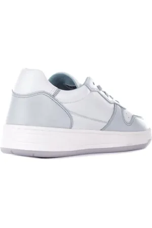 D.A.T.E. Sneakers, Sneakers Bianco Azzurro en
