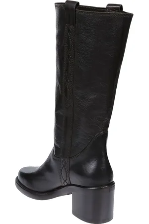 Ash Bottes & Bottines, Penelope Texan Ankle Boots Brown en