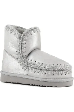 Mou Sandales, Eskimo 18 Pantoffels Zilver Mu.fw101001c en